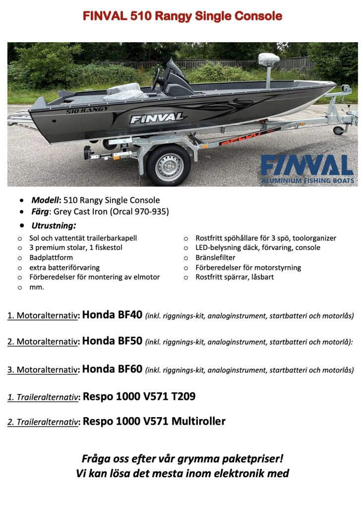 Finval Rangy 510 Lagerboot