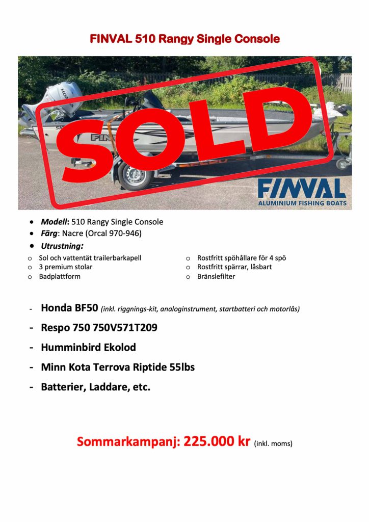 Finval Rangy 510 Lagerboot