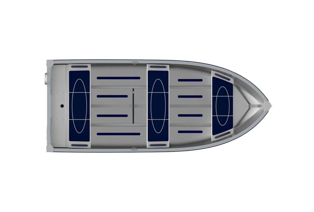 Sportsman 355 Top View Linder Boats, Smaland Sportfiske