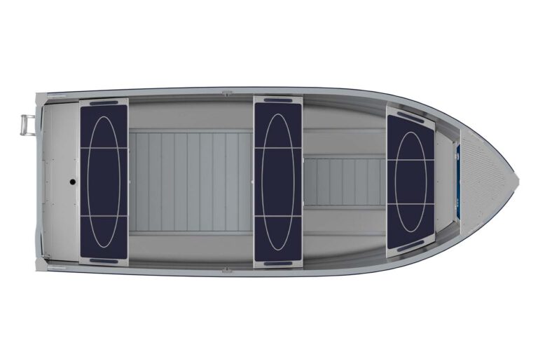 Sportsman 445 Basic Top View Linder Boats, Smaland Sportfiske